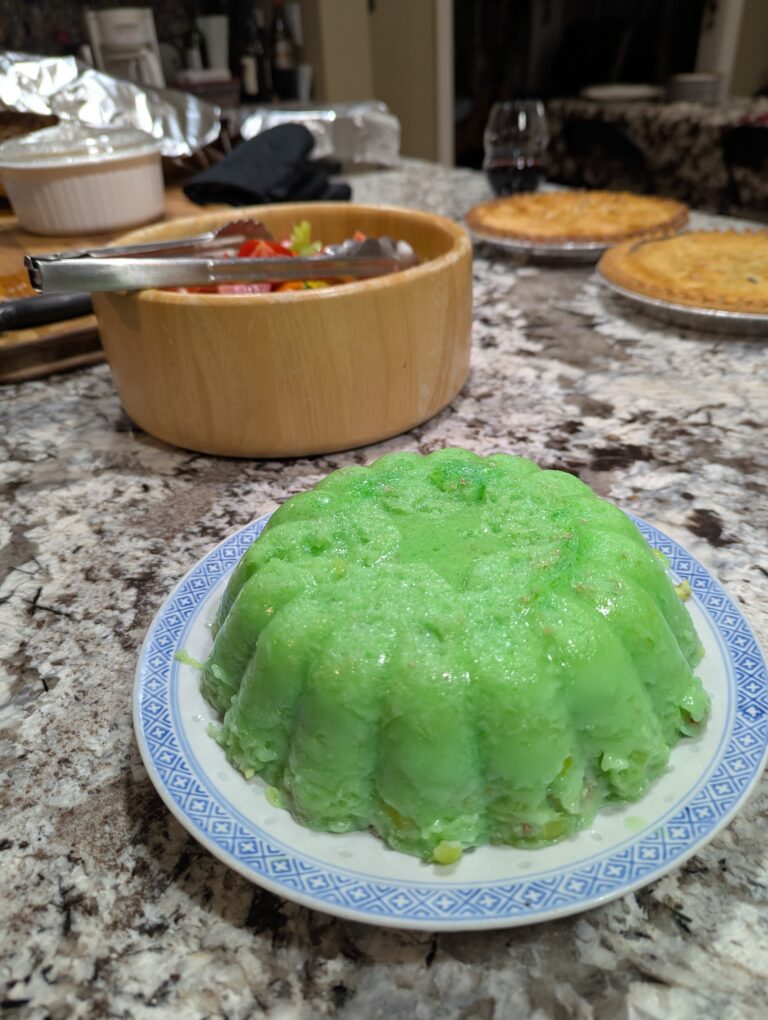 Lime Jello Mold